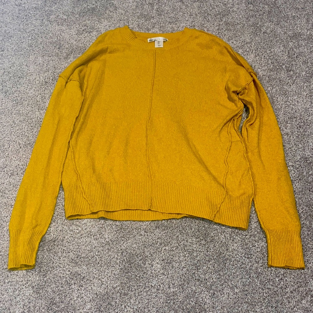 Mustard Yellow Sweater